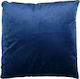 Viopros Sofa-Kissen 230 aus Samt Blue Blau 60x60cm.