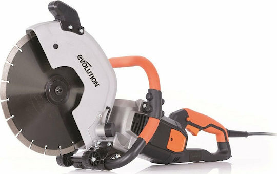 Evolution Electric Cut Off Saw with Diameter 300mm and Speed 5090rpm 2.4kW