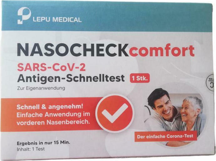 Lepu Medical Nasocheck Comfort SARS-COV-2 Antigen Rapid Test 1τμχ -  Skroutz.gr