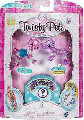 Spin Master - Twisty Petz Three Pack Figures Serie 2 - Frostie Polar Bear & Purella Kitty (20104385)