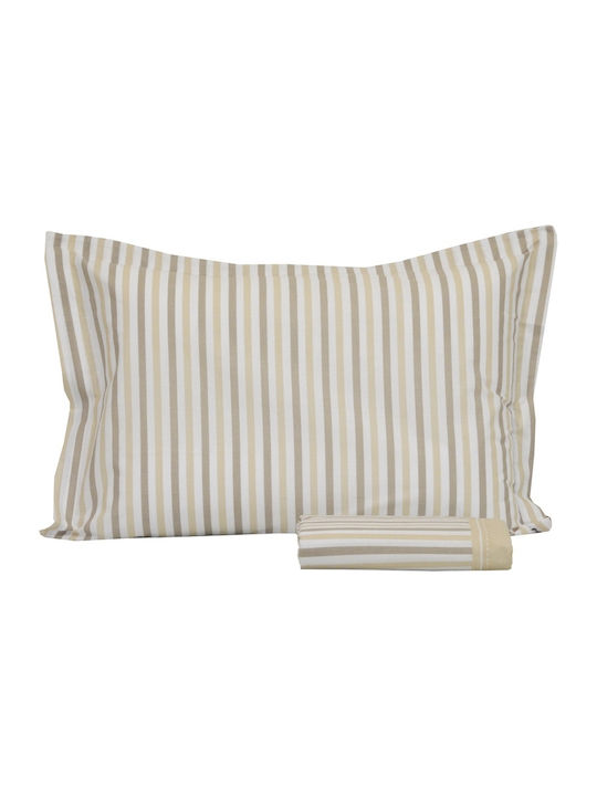 Anna Riska Mix & Match Coverlet Single Cotton 53 Beige 160x240cm