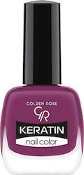 Golden Rose Keratin Glanz Nagellack Lila 61 10.5ml