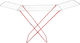 Chios Hellas Metallic Folding Floor Clothes Drying Rack with Hanging Length 18m