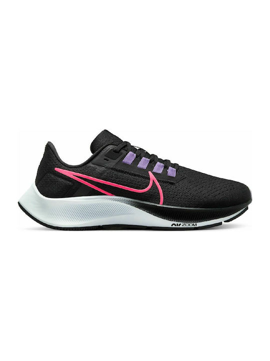 Air Zoom Pegasus 38 Sport Shoes Running Black / Hyper Pink / Lilac / Pure Platinum