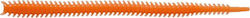 Marukyu Power Isome Large Glow Artificial Bait Fluorescent Orange Set 15pcs