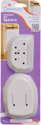 Dreambaby Safety Gate Accessories with Screws, βιδωτό, βιδωτο made of Plastic in White Color 2pcs BR75691