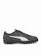 PUMA Rapido III Football Shoes with Molded Cleats Black / White / Castlerock