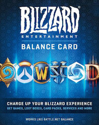 Blizzard Entertainment Balance Card Δωροκάρτα 20€ PC Blizzard Entertainment Balance Card Δωροκάρτα 20€ PC