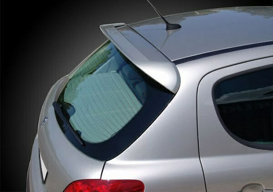 Motordrome Car Roof Spoiler Made Of Polyurethane Peugeot 207 2006+