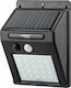 Neo Tools Wandmontiert Solarleuchte 250lm mit Bewegungssensor IP44