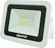 Evivak Waterproof LED Floodlight 20W Warm White 3000K IP65