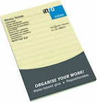 Info Post-it Notes Pad 100 Sheets Yellow 10x15cm