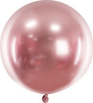 Μπαλόνι Γυαλιστερό Ροζ Χρυσαφί, 60 εκ., 1 τεμ.