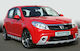 Motordrome Diffusor Auto Vorderseite Kompatibel mit Dacia Sandero 2008-2012