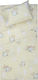 Viopros Cotton Baby Quilt Evan 120x160cm Ecru