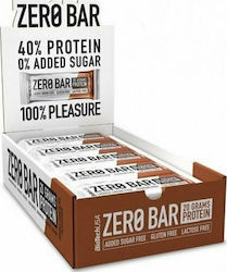 Biotech USA Zero Bar with Native Whey Isolate Μπάρα με 40% Πρωτεΐνη & Γεύση Double Chocolate 20x50gr