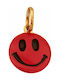 Necklace gold cord 14k Smiley