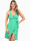 Bonatti 1-21/72 Women's Mini Dress Beachwear Green