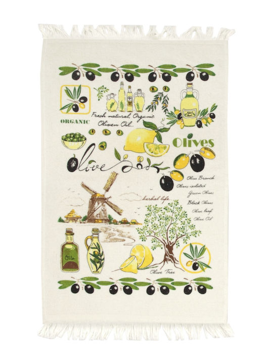 Viopros Kitchen Towel from 100% Cotton 40x60cm