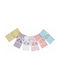 Viopros Laura Tea Towel 100% Cotton in Purple Colour 45x75cm