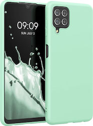 KWmobile Umschlag Rückseite Silikon Grün (Galax...