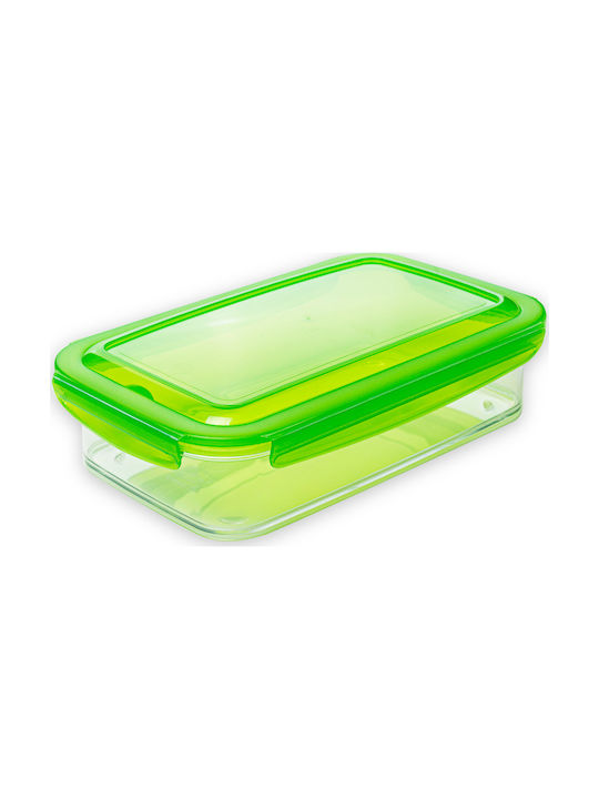 Hega Hogar Cutie pentru Mâncare Plastic Verde 1200ml 1buc