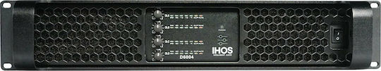 Ihos D-6004 Τελικός Ενισχυτής PA 4.0 Καναλιών 3000W/4Ω 1500W/8Ω L005748