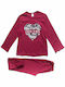 Nina Club Kids Nightwear Winter Burgundy Dreams