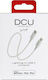 DCU USB-C to Lightning Cable White 1m