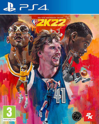 NBA 2K22 75. Jahrestag Edition PS4 Spiel