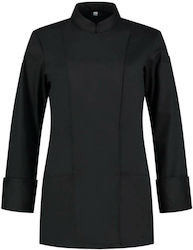 Le Nouveau Chef Mantel Koch Damen Schwarz mit L...