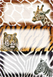 Herma African Animals Notebook Etiketten 7.6x3....