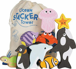 Le Toy Van Baby-Spielzeug Ζωάκια Θάλασσας aus Holz für 18++ Monate