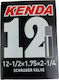 Kenda 1512121752AV Вътрешна гума за велосипед 12-1/2 x 1.75x2-1/4 A/V - 12-1/2 x 1.75x2-1/4 A/V