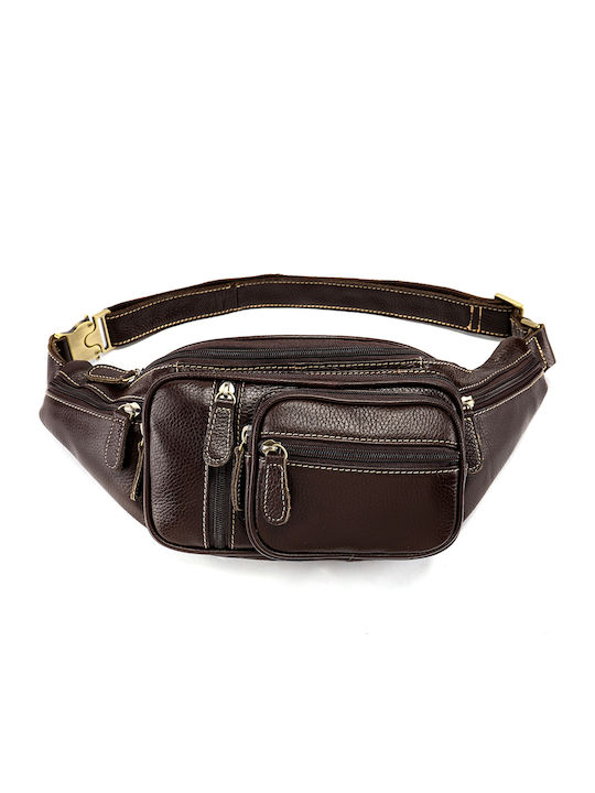 Cardinal Men's Leather Waist Bag Brown