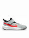 Hustle Hustle 10 Kids Sports Shoes Running with Hoop & Loop Closure Gray
