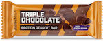 Biotech USA Dessert Batoană cu 24% Proteine și Aromă Boabe de cacao cu ciocolată triplă 50gr