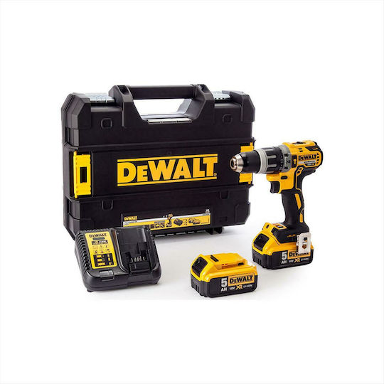 DEWALT DCD796P1 Κρουστικό Δραπανοκατσάβιδο Μπαταρίας 18V 1x5Ah