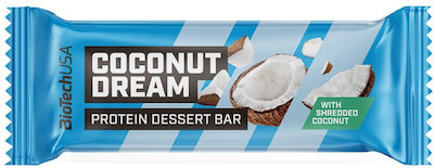 Biotech USA Dessert Proteinriegel mit 23% Protein & Geschmack Kokosnuss-Traum Kokosraspeln 50gr