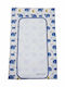 Bebe Stars Soft Changing Pad cu capac Whale Albastru 48x80cm