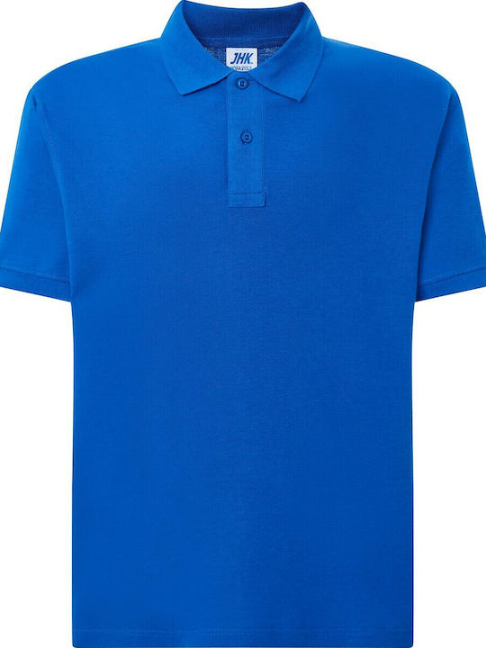 JHK PORA 210 Men's Promotional T-shirt Short Sleeve Royal Blue