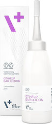 VetExpert Otihelp Ear Lotion Σταγόνες για Καθαρισμό Αυτιών Σκύλου με Χλωρεξιδίνη 75ml