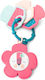 Suavinex Teething Rattle made of Plastic for 0 m+ Pink 1pcs