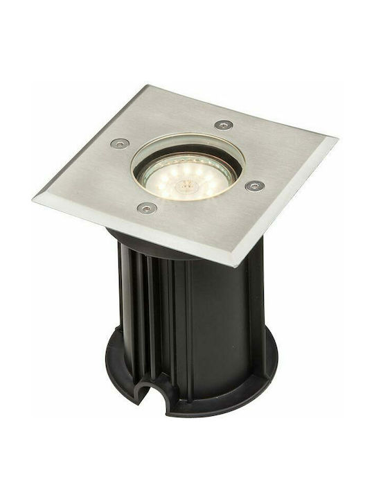 Globo Lighting Style II Spot De Podea 40W IP67 Pentru Bază De Bec GU10 Argintiu