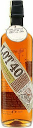Lot 40 Roggen Whisky aus Kanada 43% 700ml
