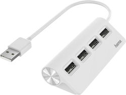 HAMA USB Hub 4 Θυρών (USB-A) 00200120