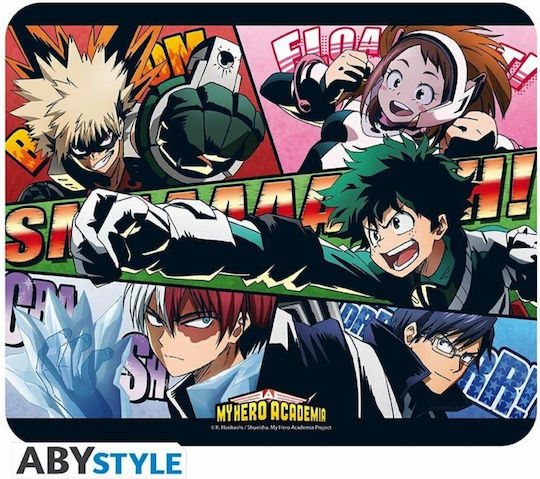Abysse Mouse Pad Multicolour 235mm My Hero Academia - Characters