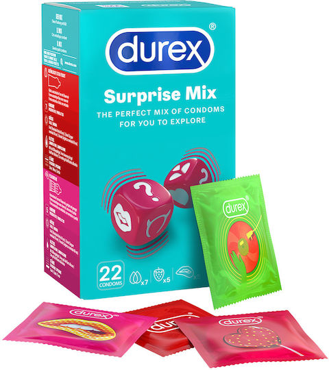 Durex Surprise Mix Condoms 22pcs