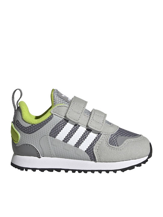Adidas Παιδικά Sneakers ZX 700 HD CF I με Σκρατς Grey Two / Grey Three / Cloud White