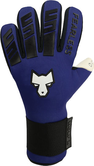 Fearless Goalkeepers Wolf X Torwarthandschuhe Erwachsene & Kinder Blau